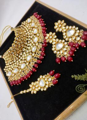 Beautiful Designer Kundan Necklace Set Collection